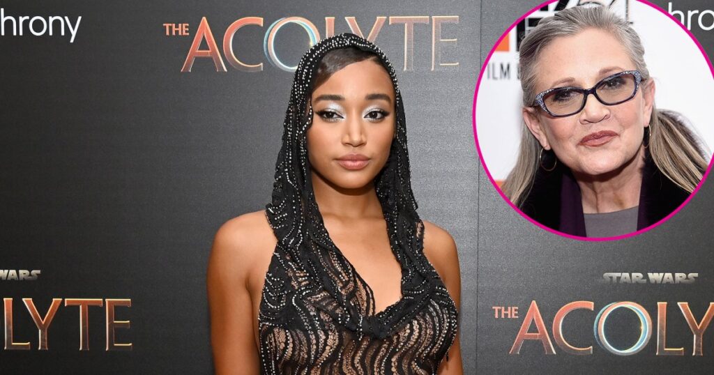 The Acolyte’s Amandla Stenberg Reflects on Carrie Fisher’s Legacy